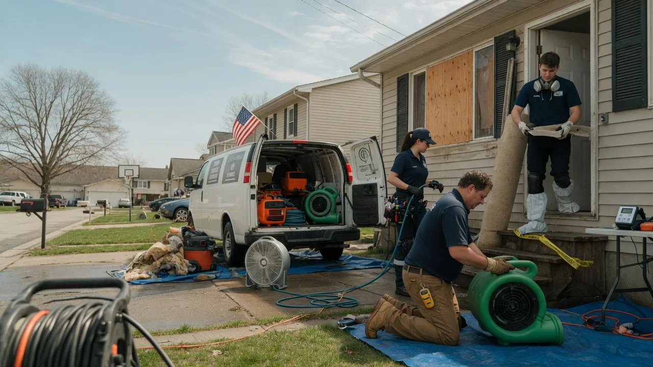 Water Damage Restoration in Boonville, IN near me